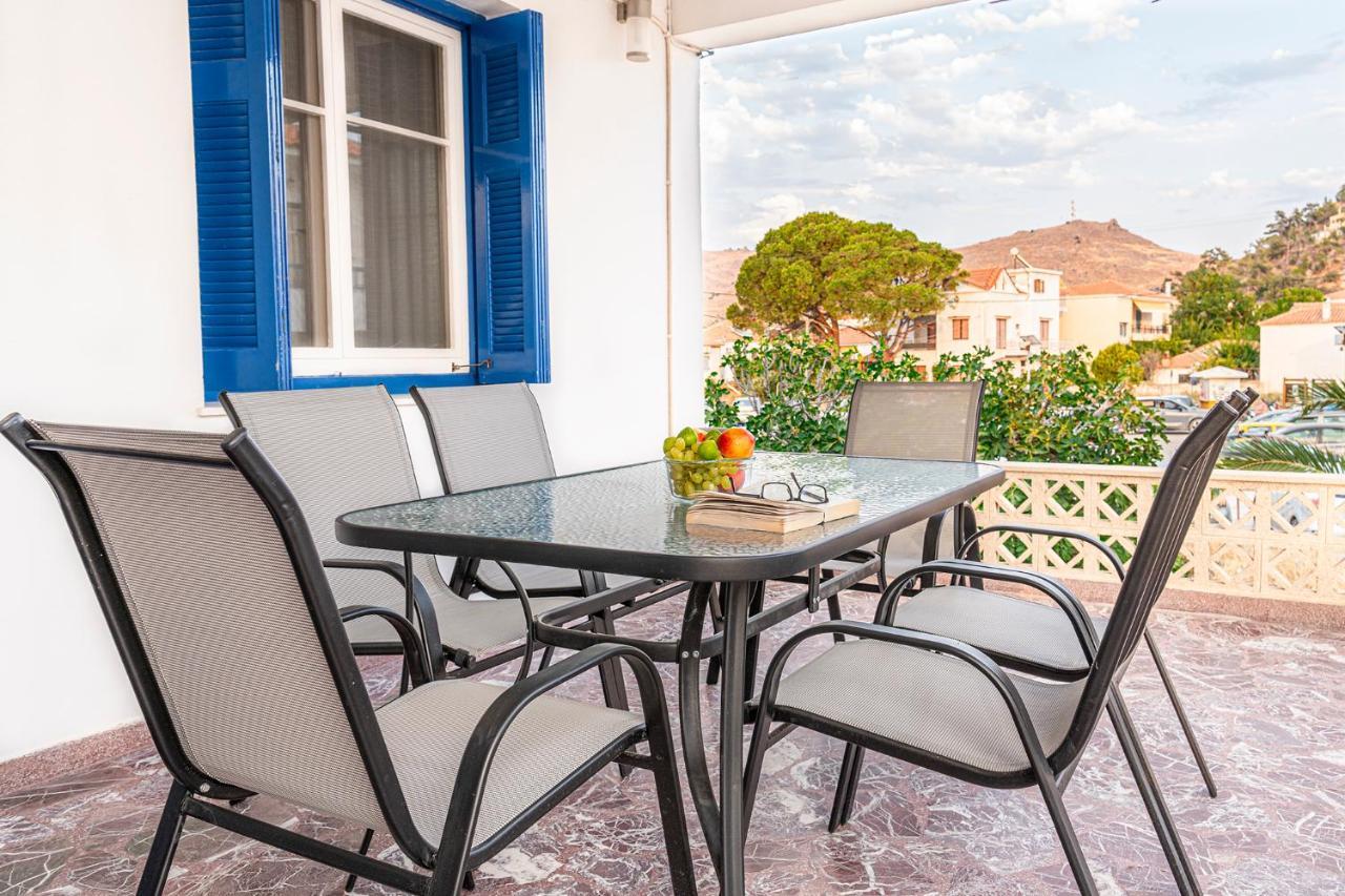 La Skala Eressos Holiday Apartments Exterior photo